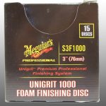 Unigrit 1000 foam finishing disc